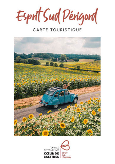 Carte touristique 2025 - Esprit Sud Périgord