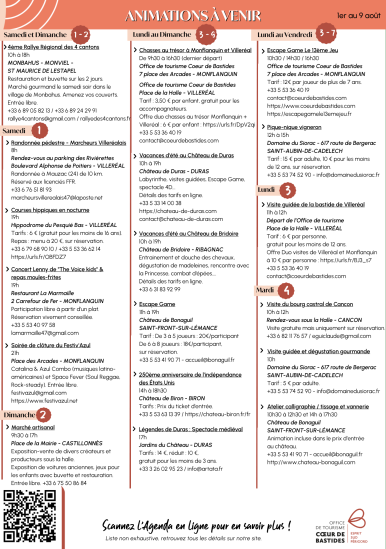 Evenementen augustus 2026