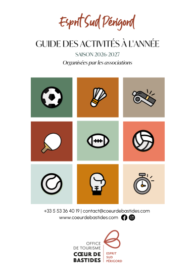 Guide des activités à l'année 2026 - 2027