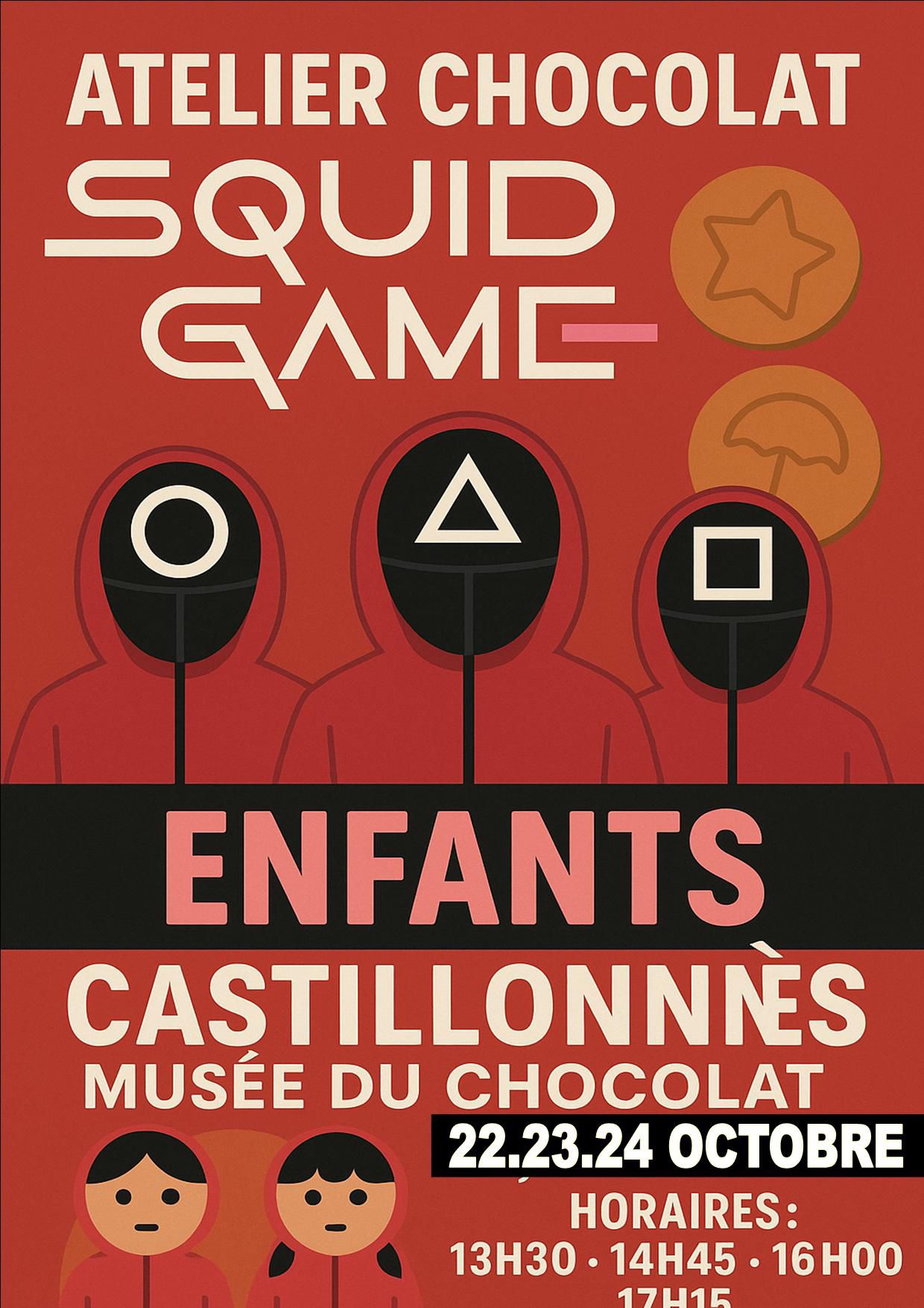 Squid Game chez Rody Chocolaterie